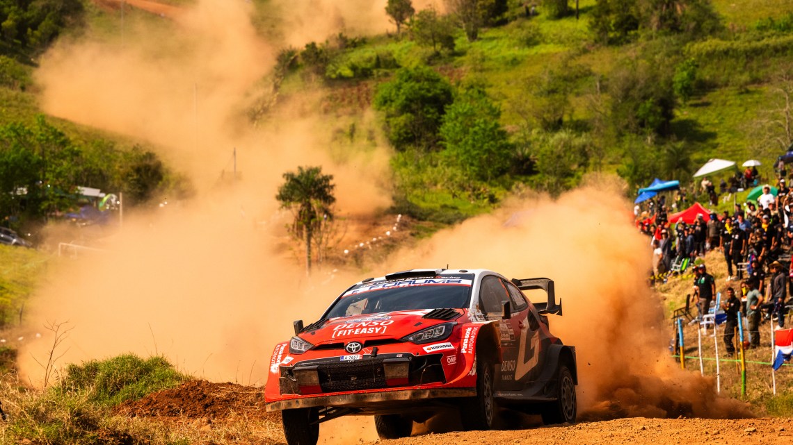 Sami Pajari takes overnight lead of WRC Rally Paraguay
