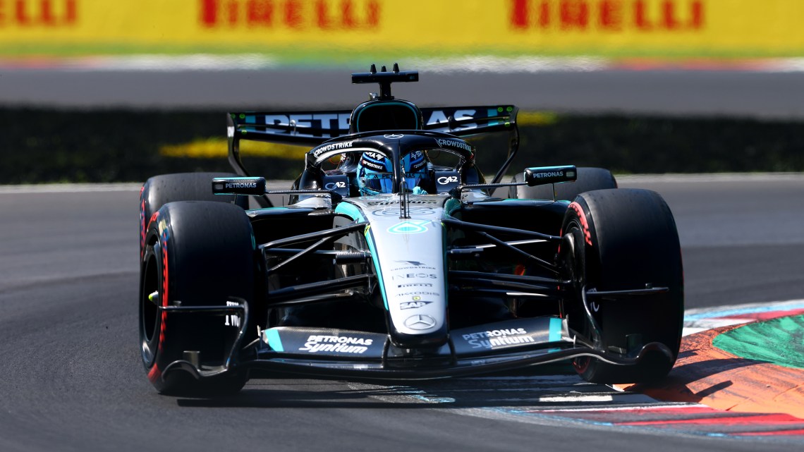 George Russell tops busy final practice at Italian Grand Prix