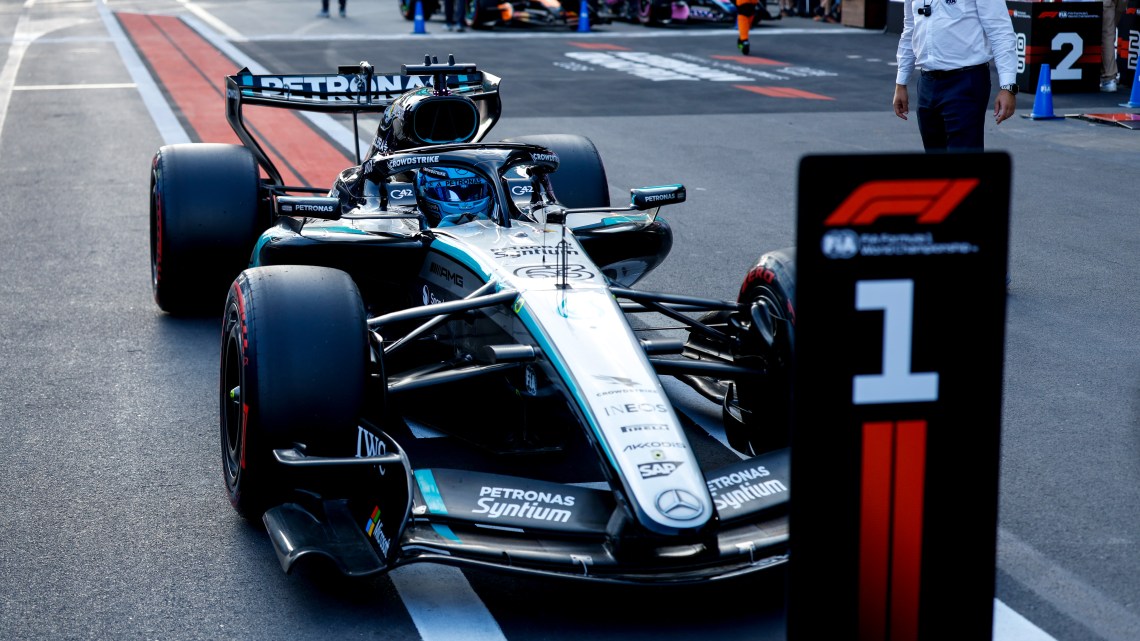 ‘He’s been flawless’ says Russell insisting he will fight for the championship