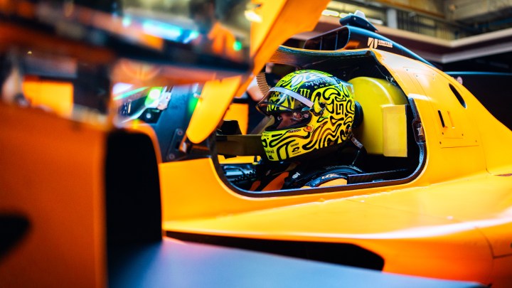 Lando Norris tests McLaren hypercar ahead of WEC debut