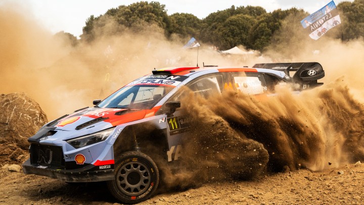 WRC title takes another twist as Thierry Neuville retires from Rally Italia Sardegna